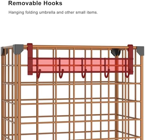 AWTATOS Umbrella Holder Entryway, Umbrella Stand Freestanding - Image 6