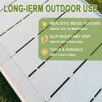 31" x 5.5' Garden Pathway Interlocking Plastic Walkway - Image 5