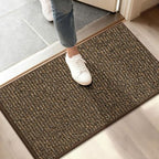 BEQHAUSE Dirt Trapper Door Mat 17" x 30", Non-Slip Doormats by BEQHAUSE