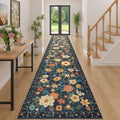 DUKINO 3x16 Runner Rug for Hallway, Non Slip Long Washable Rug by DUKINO