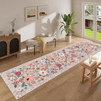 DUKINO 2.6x10 Runner Rug for Hallway, Washable Kitchen Rugs Non Slip - Image 3