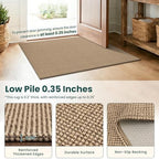 KOZYFLY Runners for Hallways 2.6x8 ft Washable Kitchen Runner Non Slip Rubber - Image 4