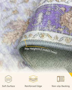 RELEANY Washable Area Rug, Runner 2'x10' - Image 3