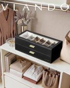 VLANDO 12-Slot Sunglasses Organizer Case - Image 6
