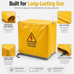 Custom Size Waterproof Equipment Cover, PVC Coated Tarp Fabric - Image 6