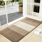 Kitinjoy Indoor Outdoor Door Mat, 44x24 Non-Slip Dirt Trapper Doormats by Kitinjoy