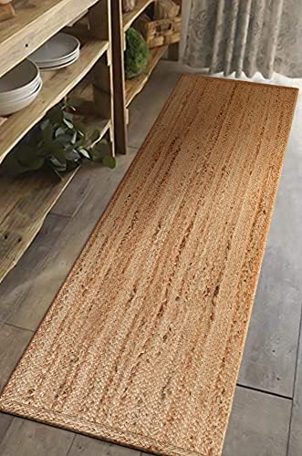 Hausattire Jute Braided Woven Kitchen Runner 2x6 Feet - Image 4
