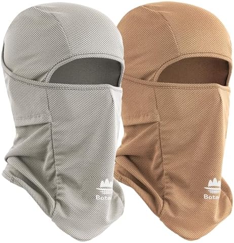 Balaclava Ski Mask, Sun Protection Breathable Face Cover Men Women by Botack