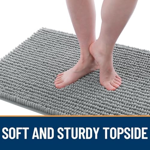 OLANLY Dog Door Mat for Muddy Paws 30x20, Extra Absorbent Chenille Mud Mat - Image 3