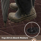 BEQHAUSE Dirt Trapper Door Mat 36" x 60", Doormat Non-Slip - Image 3