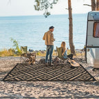 GENIMO Outdoor Rug, Waterproof Plastic Rugs - Image 2