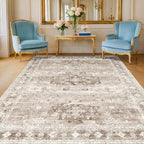 Boho 7x9 Area Rug for Living Room by HazoHaus