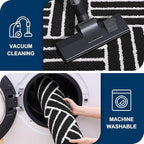 OLANLY Indoor Door Mat 32x20, Low-Profile Doormat, Deep Black - Image 5