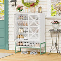 Outdoor Storage Cabinet, Heavy-Duty Metal Patio Cabinet by YULEIME