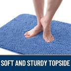 OLANLY Dog Door Mat for Muddy Paws 47x20, Super Absorbent Chenille Mud Mat - Image 4