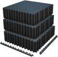 AIRHOP 0.56in Thick 144 Sq Ft Exercise Equipment Mats, 36 Tiles Upgraded Rubber by Airhop