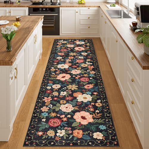 DUKINO 2.6x10 Runner Rug for Hallway, Washable Kitchen Rugs Non Slip - Image 7