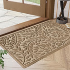 Bulijojo Front Door Mat Entrance, Durable Heavy Duty Welcome Mat, Thick by ShowYourStyle