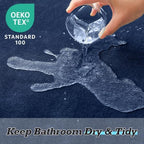 HUXMEYSON Bathroom Rugs Sets 3 Piece, Non-Slip & Quick Dry Bath Mat Set - Image 3