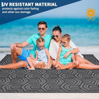 9x12 Outdoor Rug Waterproof Foldable Plastic Straw Carpet - Image 6
