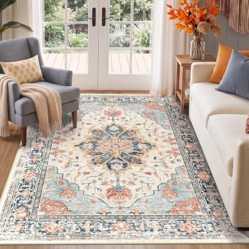 RELEANY Washable Area Rug by RELEANY