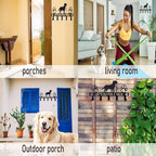 5-Hooks Dog Leash Holder for Wall， Dog Accessory Holder ，Metal Key Holder Leash - Image 4