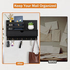 Key Holder Wall Mount, Mail Organizer - Image 5