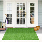 Artificial Turf Rug, 3x5 Ft Realistic Grass Mat, Indoor/Outdoor Rug Turf - Image 5