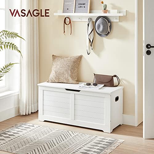VASAGLE Storage Chest, 39.4 Inches Width Bench - Image 2