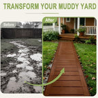 31" x 5.5' Garden Pathway Interlocking Plastic Walkway - Image 4