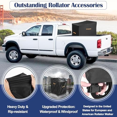 Rollator Walker Cover Waterproof, Heavy Duty 420D - Image 6