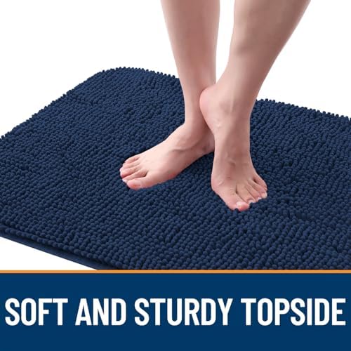 OLANLY Dog Door Mat for Muddy Paws 54x32, Super Absorbent Chenille Mud Mat - Image 4