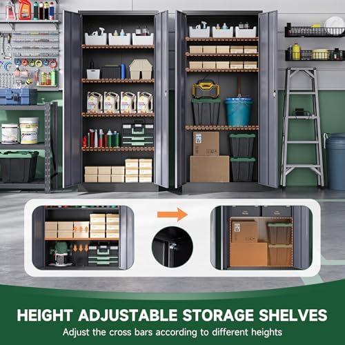Letaya Metal Garage Storage Cabinets - Image 4