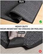 4′x12′ Large Heavy Duty Door Mat Indoor Outdoor, Floor Mat - Image 3