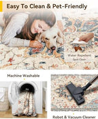 RELEANY Washable Area Rug - Image 5