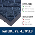 OLANLY Front Door Mat Outside 59x23, All-Season Absorbent Rubber Doormat - Image 5
