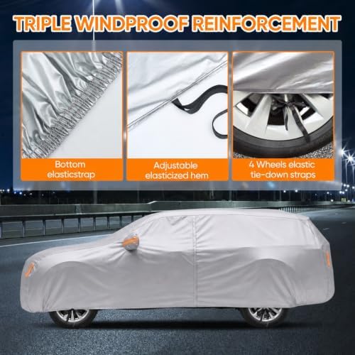 Explorer Car Cover Custom Fit for Ford Explorer 2006-2026 - Image 3