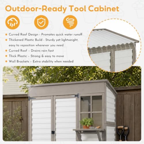 Large Outdoor Storage Cabinet - Image 3