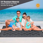 GarveeLife Outdoor Rug 10x14 Reversible Outdoor Plastic Straw Rug Waterproof - Image 4