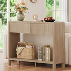 FATORRI Console Sofa Table, Wooden Entryway Table - Image 6