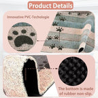Darkyazi Colorful Door Mat 23.6" x 35.4" Waterproof and Stain-Resistant Front - Image 3
