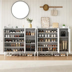 ONBRILL Shoe Cabinet with 3 Doors & Adjustable Shelves - Image 4