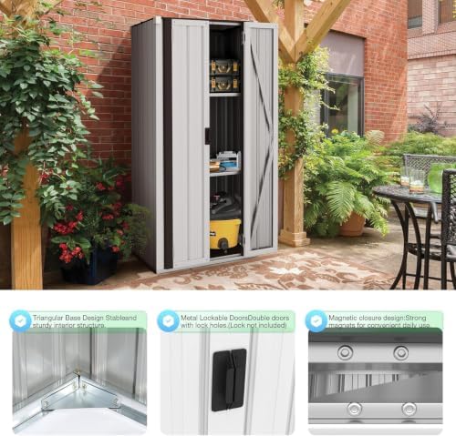 AECOJOY Outdoor Storage Cabinet Waterproof - Image 4