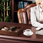 SITHON Valet Tray Desk Organizer PU Leather Catchall - Image 5
