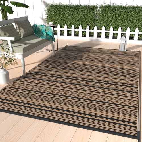 GENIMO Outdoor Rug, Waterproof Plastic Rugs by GENIMO