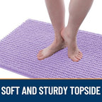OLANLY Dog Door Mat for Muddy Paws 70x46, Extra Absorbent Chenille Mud Mat - Image 3