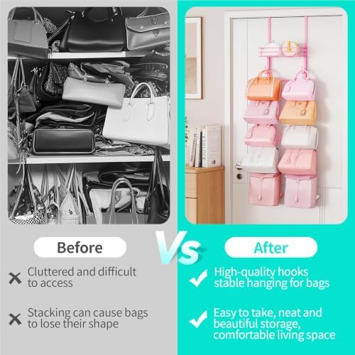 HapiRm Over the Door Purse Organizer - Image 7
