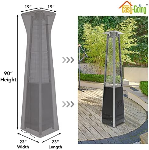 Easy-Going Pyramid Torch Patio Heater Cover - Image 2