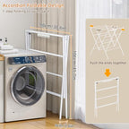 Drying Rack Clothing, 35.4in Long Drying Poles Large Clothes Drying Rack - Image 5