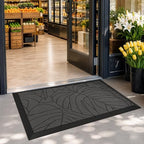 LUMI Outdoor Door Mat Traps & Hides Dirt 20x32, Outside Entrance - Image 6